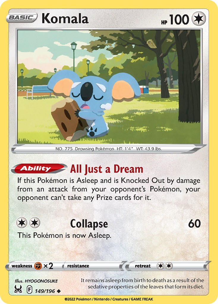 Lost Origin Komala #149/196